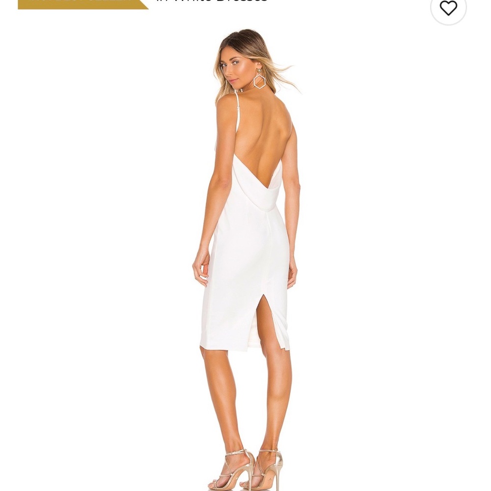 Katie May White Backless Dress